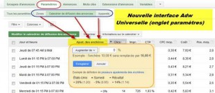 ajustement adwords